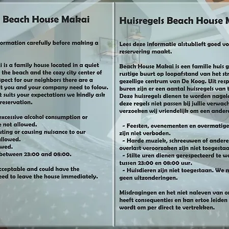 Villa House Makai - Family House With Finnish Sauna, 2 Bathrooms And Only Minutes From The De Koog (Texel)